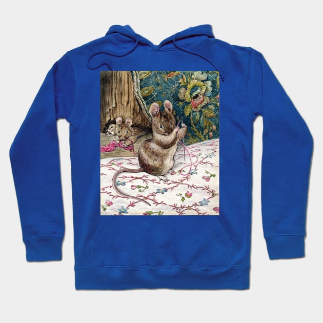 The Mice Go to Work - The Tailor of Gloucester - Beatrix Potter Hoodie by forgottenbeauty